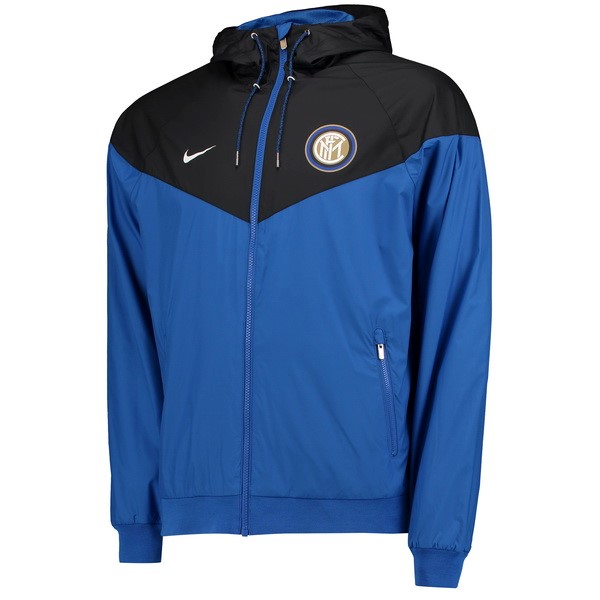 Coupe Vent Football Inter Milan 2018-19 Bleu Noir